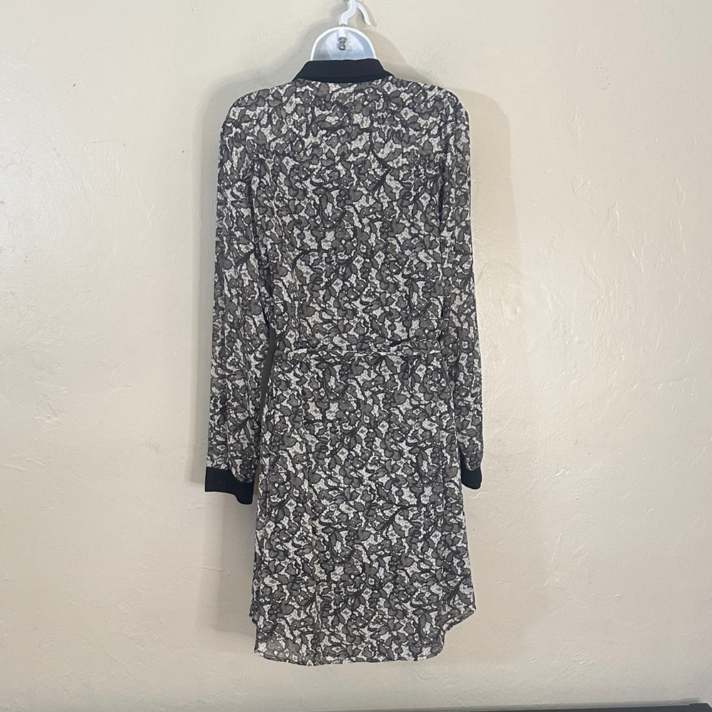 Michael Kors Black and White Midi Dress - Picture 2 of 4